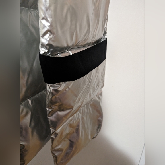 Puffer silver metallic scarf - Picture 2 of 3